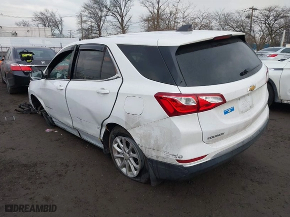 2020 Chevrolet Equinox LT with VIN 3GNAXUEV1LL281039, listed as a IAAI auction lot 41687573 with 36,324 mi miles. Bid and sale history available at carsss.com. Image 3.