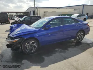 2025 Hyundai Elantra SEL Convenience with VIN KMHLS4DG9SU855423, listed as a Copart auction lot 44920745 with 1,545 mi miles and Non Repairable. Bid and sale history available at carsss.com. Image 1.