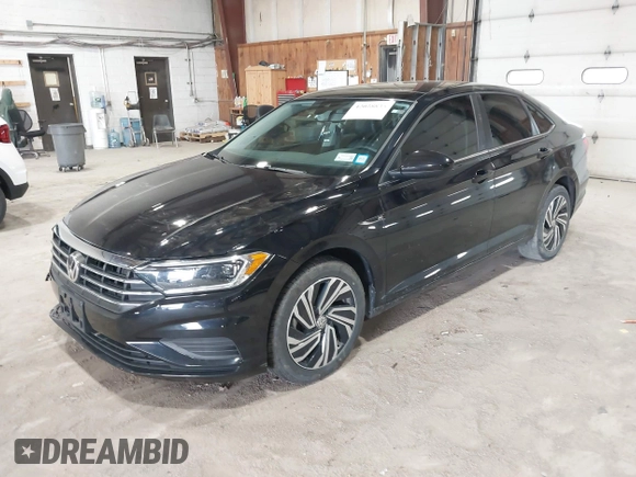 2021 Volkswagen Jetta SEL with VIN 3VWE57BU0MM093120, listed as a IAAI auction lot 42028835 with 39,986 mi miles and . Bid and sale history available at DreamBid. Image 2.
