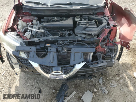 2016 Nissan Rogue SV z VIN KNMAT2MV4GP731772, wystawiony jako Copart lot #54151635 z przebiegiem 88 776 mil mil oraz Szkoda całkowita • Salvage title. Historia ofert i sprzedaży dostępna na DreamBid. Obrazek 12.