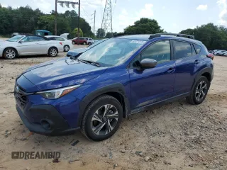2024 Subaru Crosstrek Premium z VIN JF2GUADC4RH860562, wystawiony jako Copart lot #60071375 z przebiegiem 15 075 mil mil oraz Szkoda całkowita • Salvage title. Historia ofert i sprzedaży dostępna na DreamBid. Obrazek 1.