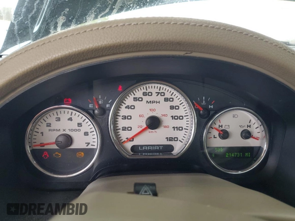 2004 Ford F-150 XL with VIN 1FTPX125X4NC67504, listed as a Copart auction lot 44358775 with 214,731 mi miles and Clean title. Bid and sale history available at DreamBid. Image 9.