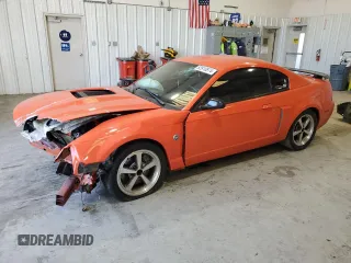 2004 Ford Mustang Premium Mach 1 with VIN 1FAFP42R24F139192, listed as a Copart auction lot 82810874 with Not provided miles and Salvage title. Bid and sale history available at DreamBid. Image 1.