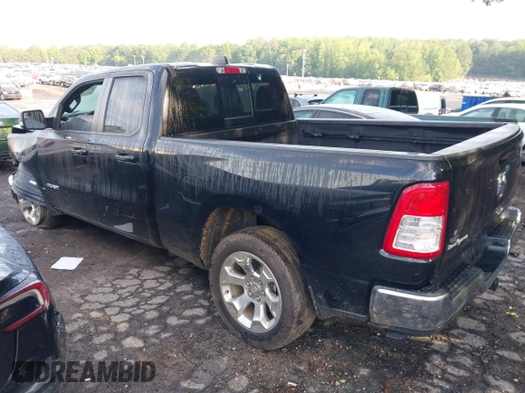 2022 Ram 1500 Big Horn with VIN 1C6RREBG0NN218347, listed as a IAAI auction lot 42498136 with 52,997 mi miles and . Bid and sale history available at DreamBid. Image 3.