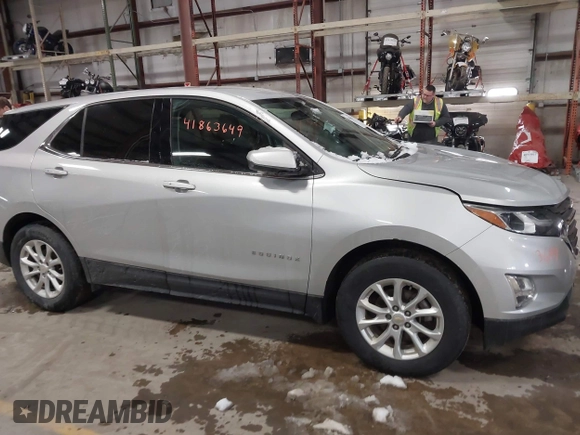 2018 Chevrolet Equinox LT with VIN 2GNAXSEV3J6173558, listed as a IAAI auction lot 41863649 with 162,740 mi miles and . Bid and sale history available at carsss.com. Image 13.