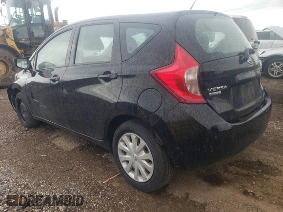 2016 Nissan Note SV z VIN 3N1CE2CP5GL385834, wystawiony jako Copart lot #86257854 z przebiegiem 83 145 mil mil oraz Nie do naprawy • Non repairable. Historia ofert i sprzedaży dostępna na DreamBid. Obrazek 2.