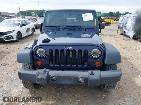 2013 Jeep Wrangler Sport with VIN 1C4AJWAG2DL505655, listed as a IAAI auction lot 42557213 with 185,502 mi miles and . Bid and sale history available at DreamBid. Image 12.