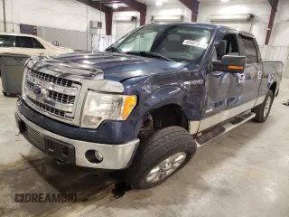 2013 Ford F-150 XL with VIN 1FTFW1ET7DKG50729, listed as a Copart auction lot 80607584 with 130,845 mi miles and Salvage Title. Bid and sale history available at carsss.com. Image 1.