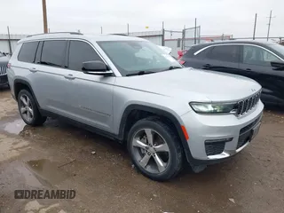 2021 Jeep Grand Cherokee Limited with VIN 1C4RJKBGXM8109793, listed as a IAAI auction lot 42179993 with 48,250 mi miles and . Bid and sale history available at DreamBid. Image 1.
