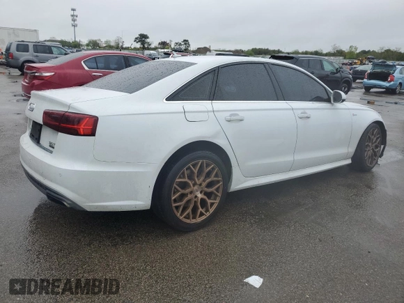 2016 Audi A6 Premium Plus with VIN WAUFGAFC5GN041991, listed as a Copart auction lot 56282225 with 99,317 mi miles and Clean Title. Bid and sale history available at DreamBid. Image 3.