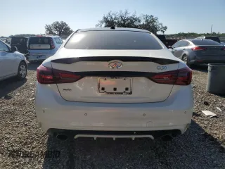2024 Infiniti Q50 3.0t SIGNATURE EDITION with VIN JN1EV7CR8RM631212, listed as a Copart auction lot 51426455 with 15,687 mi miles and Clean Title. Bid and sale history available at carsss.com. Image 6.