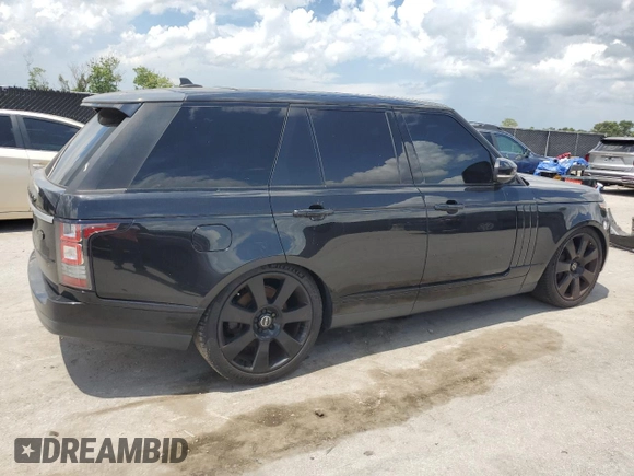 2016 Land Rover Range Rover Supercharged с VIN SALGS2EF0GA300037, выставлен на аукционе Copart как лот 62883195 с пробегом 141 473 миль миль и Чистый • Clean title. История ставок и продаж доступна на DreamBid. Изображение 3.