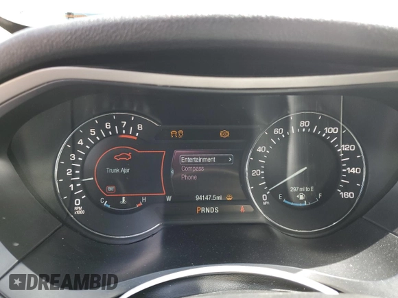 2015 Lincoln MKZ with VIN 3LN6L2G95FR602317, listed as a Copart auction lot 50933695 with 94,147 mi miles and Salvage Title. Bid and sale history available at carsss.com. Image 9.