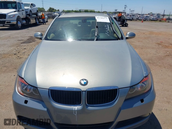 2007 BMW 3 Series 328xi with VIN WBAVT73507FZ36203, listed as a IAAI auction lot 42709273 with 208,428 mi miles and . Bid and sale history available at DreamBid. Image 6.