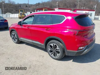 2020 Hyundai Santa Fe Limited with VIN 5NMS5CAA7LH222221, listed as a IAAI auction lot 41775537 with 64,519 mi miles. Bid and sale history available at carsss.com. Image 3.