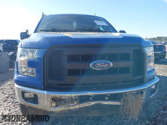 2017 Ford F-150 XL with VIN 1FTMF1CP8HFA95169, listed as a IAAI auction lot 41425463 with 104,619 mi miles. Bid and sale history available at carsss.com. Image 6.