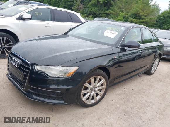 2013 Audi A6 Prestige with VIN WAUHGAFC4DN155162, listed as a IAAI auction lot 42558440 with 162,873 mi miles and . Bid and sale history available at DreamBid. Image 2.