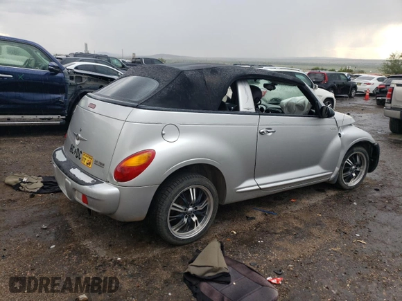 2005 Chrysler PT Cruiser GT with VIN 3C3AY75S25T526421, listed as a Copart auction lot 66907234 with 116,008 mi miles and Salvage Title. Bid and sale history available at carsss.com. Image 3.