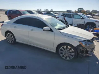 2018 Mercedes-Benz CLA 250 with VIN WDDSJ4EB2JN606210, listed as a Copart auction lot 49222975 with 96,774 mi miles and Salvage Title. Bid and sale history available at DreamBid. Image 4.