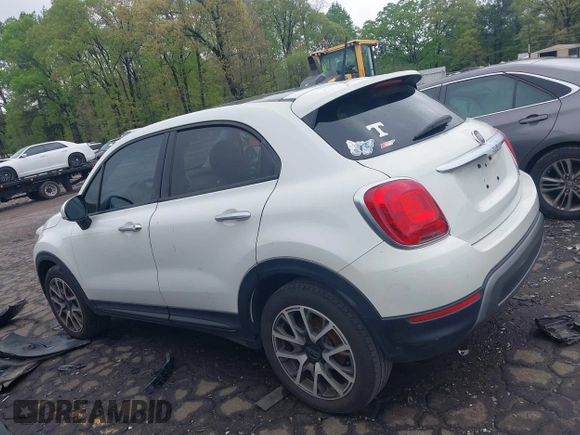 2017 FIAT 500X Trekking with VIN ZFBCFYCB3HP538169, listed as a IAAI auction lot 41975262 with 48,526 mi miles and . Bid and sale history available at DreamBid. Image 14.