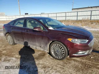 2017 Ford Fusion SE with VIN 3FA6P0HDXHR211897, listed as a Copart auction lot 83514654 with 128,914 mi miles and Salvage Title. Bid and sale history available at DreamBid. Image 4.