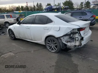 2015 Lexus IS 250 with VIN JTHCF1D2XF5017525, listed as a Copart auction lot 51175075 with 119,948 mi miles and Salvage Title. Bid and sale history available at DreamBid. Image 2.