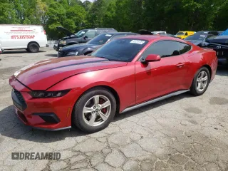 2024 Ford Mustang EcoBoost with VIN 1FA6P8TH8R5118681, listed as a Copart auction lot 53225195 with 7,564 mi miles and Clean Title. Bid and sale history available at carsss.com. Image 1.