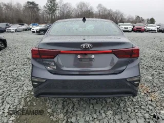 2021 Kia Forte LXS with VIN 3KPF24AD7ME393389, listed as a Copart auction lot 44128705 with 22,397 mi miles and Salvage title. Bid and sale history available at DreamBid. Image 6.