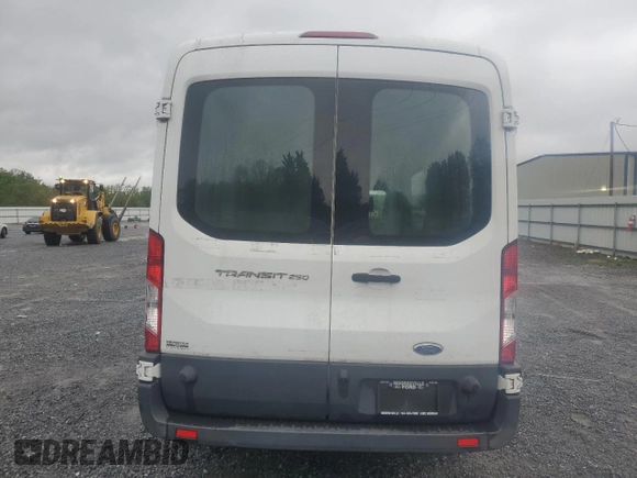 2016 Ford Transit Cargo with VIN 1FTYR2CM1GKB30368, listed as a Copart auction lot 51247805 with 136,568 mi miles and Salvage Title. Bid and sale history available at DreamBid. Image 6.