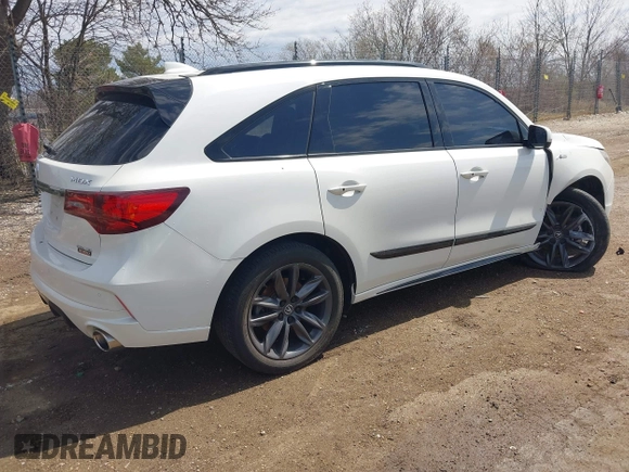 2019 Acura MDX Technology with VIN 5J8YD4H0XKL015109, listed as a IAAI auction lot 42093746 with Not provided miles and . Bid and sale history available at DreamBid. Image 4.