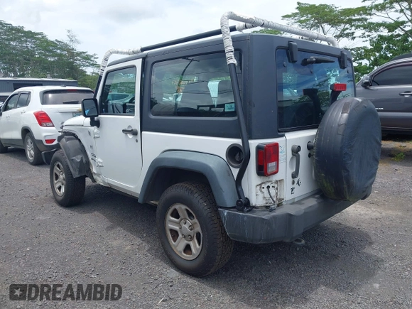 2013 Jeep Wrangler Sport with VIN 1C4AJWAG6DL626429, listed as a IAAI auction lot 42348347 with 120,104 mi miles and . Bid and sale history available at DreamBid. Image 3.