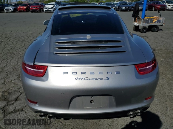 2012 Porsche 911 991 Carrera S with VIN WP0AB2A92CS122102, listed as a Copart auction lot 56574625 with 49,768 mi miles and Salvage title. Bid and sale history available at DreamBid. Image 6.