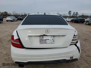 2012 Mercedes-Benz C-Class C 250 Sport with VIN WDDGF4HBXCR237742, listed as a Copart auction lot 88679085 with 124,708 mi miles and Salvage Title. Bid and sale history available at carsss.com. Image 6.
