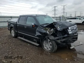 2013 Ford F-150 XL with VIN 1FTFW1ET7DFD31727, listed as a Copart auction lot 55254245 with 103,050 mi miles and Salvage title. Bid and sale history available at DreamBid. Image 4.