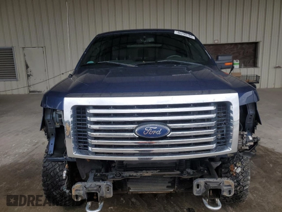 2011 Ford F-150 XLT with VIN 1FTFW1ET2BFB81443, listed as a Copart auction lot 46299165 with 250,287 mi miles and Salvage Title. Bid and sale history available at carsss.com. Image 5.