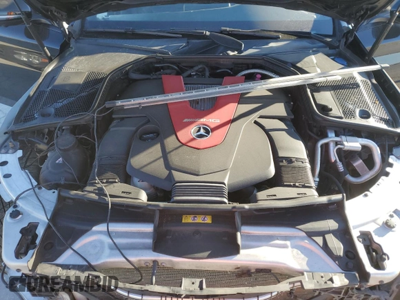2020 Mercedes-Benz C 43 AMG with VIN 55SWF6EB2LU329244, listed as a Copart auction lot 46253045 with 55,209 mi miles and Salvage Title. Bid and sale history available at carsss.com. Image 11.