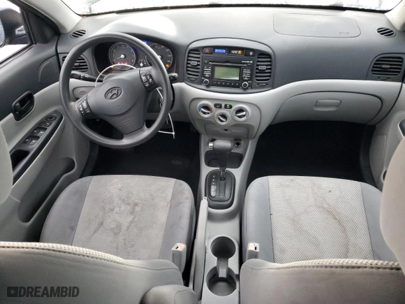 2011 Hyundai Accent GLS with VIN KMHCN4AC9BU604300, listed as a Copart auction lot 48981625 with 137,636 mi miles and Salvage Title. Bid and sale history available at carsss.com. Image 8.