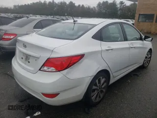 2017 Hyundai Accent SE with VIN KMHCT4AEXHU362729, listed as a Copart auction lot 36644313 with 96,904 mi miles. Bid and sale history available at carsss.com. Image 3.