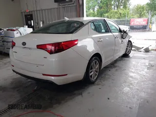 2013 Kia Optima LX with VIN 5XXGM4A72DG258725, listed as a IAAI auction lot 41981412 with 148,173 mi miles and . Bid and sale history available at carsss.com. Image 4.