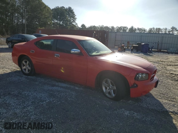 2008 Dodge Charger with VIN 2B3KA43G48H226587, listed as a Copart auction lot 43945645 with 203,666 mi miles and Salvage Title. Bid and sale history available at DreamBid. Image 4.