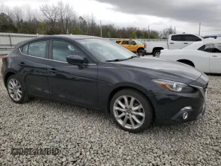 2015 Mazda 3 S Grand Touring with VIN JM1BM1M35F1226268, listed as a Copart auction lot 49725155 with 63,938 mi miles and Salvage Title. Bid and sale history available at DreamBid. Image 4.