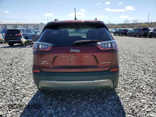 2019 Jeep Cherokee Limited with VIN 1C4PJMDX9KD380560, listed as a Copart auction lot 53419085 with 56,797 mi miles and Salvage title. Bid and sale history available at DreamBid. Image 6.