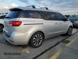 2016 Kia Sedona SX with VIN KNDMC5C1XG6135360, listed as a Copart auction lot 73844084 with Not Provided miles and Salvage Title. Bid and sale history available at carsss.com. Image 3.