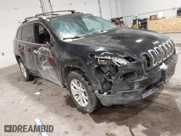 2018 Jeep Cherokee Latitude Plus with VIN 1C4PJMLB2JD531064, listed as a IAAI auction lot 41539824 with 197,548 mi miles. Bid and sale history available at carsss.com. Image 1.