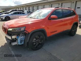 2021 Jeep Cherokee Altitude with VIN 1C4PJLLB0MD120101, listed as a Copart auction lot 57045855 with 61,377 mi miles and Salvage title. Bid and sale history available at DreamBid. Image 1.