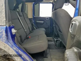 2018 Jeep Wrangler Unlimited Sport S with VIN 1C4HJXDG0JW272837, listed as a Copart auction lot 57532455 with Not provided miles and Salvage title. Bid and sale history available at DreamBid. Image 11.