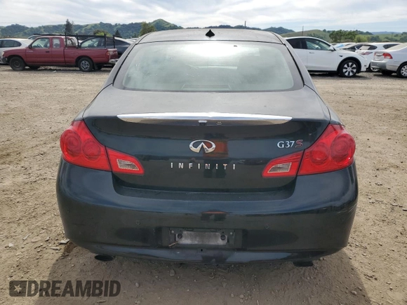 2010 Infiniti G37 Sedan Journey with VIN JN1CV6AP7AM201937, listed as a Copart auction lot 52913825 with Not Provided miles and Salvage Title. Bid and sale history available at carsss.com. Image 6.