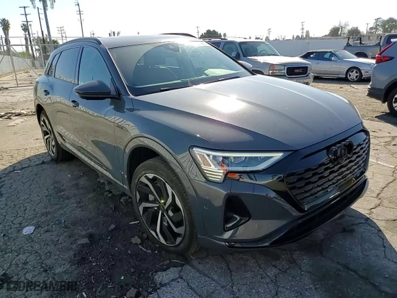2024 Audi Q8 e-tron Premium Plus with VIN WA15AAGE2RB053630, listed as a Copart auction lot 46319655 with 3,435 mi miles and Salvage Title. Bid and sale history available at carsss.com. Image 12.