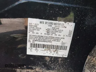 2022 Ford Edge Titanium with VIN 2FMPK4K95NBA45450, listed as a IAAI auction lot 42149752 with Not provided miles and . Bid and sale history available at DreamBid. Image 9.