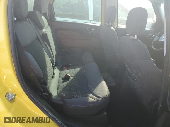 2014 FIAT 500L Trekking with VIN ZFBCFADH8EZ013585, listed as a Copart auction lot 76193764 with 0 mi miles and Salvage Title. Bid and sale history available at carsss.com. Image 10.
